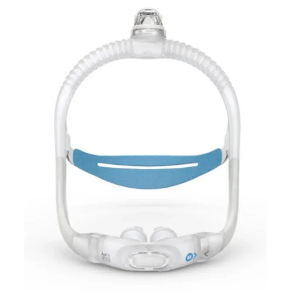 Mascarilla Nasal Anti-ronquidos AirFit P30i con Arnés, Original CPAP para Detener la Apnea, Mascarilla Respiratoria de Silicona Tallas S/M/L, Ayuda para Dormir