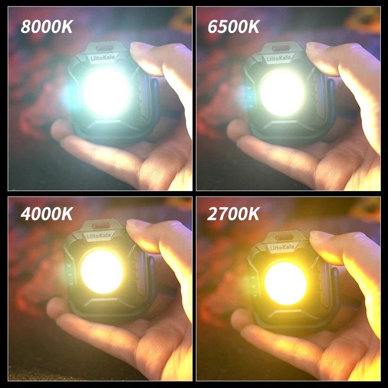 LiitoKala LF-986 Luces de trabajo LF-786 Mini Edition 1200mAh Batería 500LM LED COB