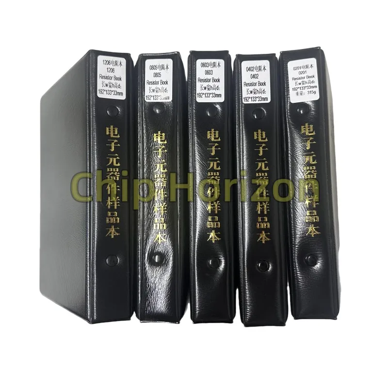 Resistencias de uso común 0603/0805/1206/1210 para reparación de inversores de aire acondicionado, resistencia SMD cinco en uno, juego de resistencias SMD