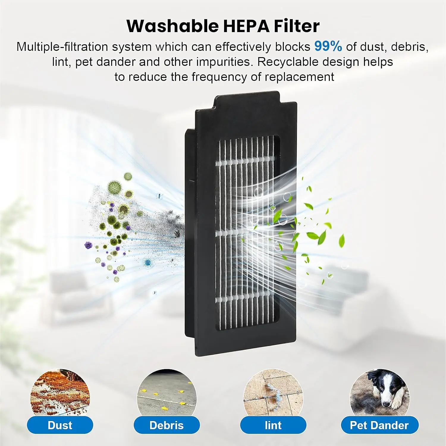 ECOVACS T50 PRO OMNI / T50 OMNI accesorios cepillos laterales principales paños de fregona filtros HEPA bolsas de polvo Robot repuestos de aspiradora