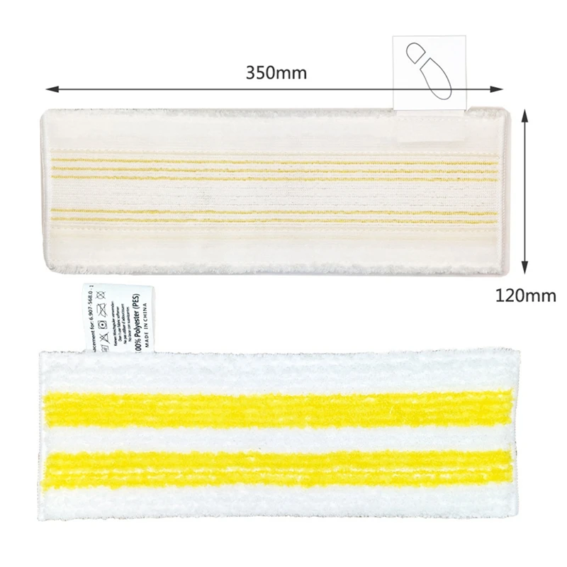 Para Karcher Easyfix SC2 SC3 SC4 SC5 aspiradora almohadilla de limpieza de microfibra cubierta mopa de vapor cabezal de cepillo piezas de boquilla potentes