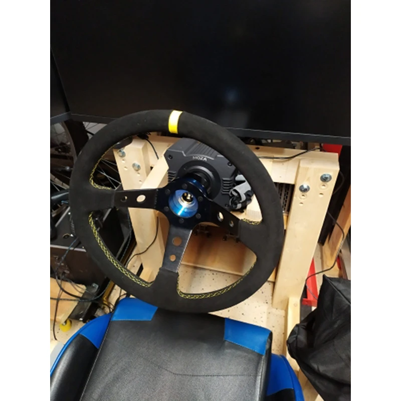Para SIMAGIC M10 A/Mini Alpha Evo MOZA liberación rápida QR70 simulador de carreras juego volante simracing