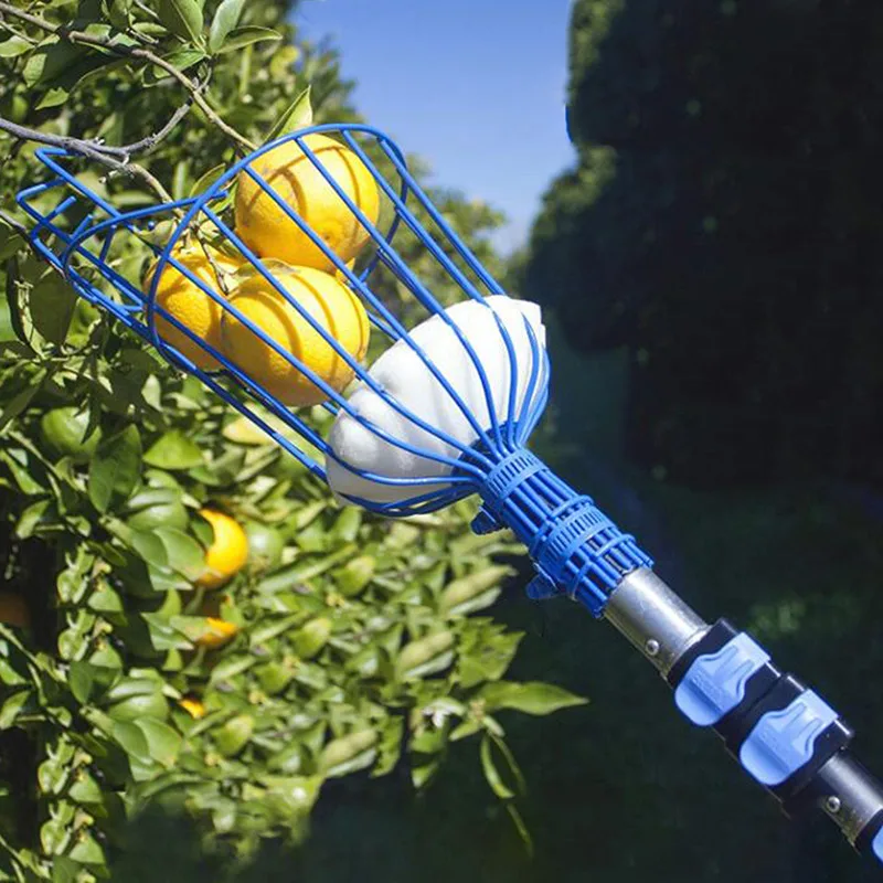 Máquina recolectora de frutas, dispositivo receptor de recogida de frutas, práctico y práctico, herramienta de jardinería