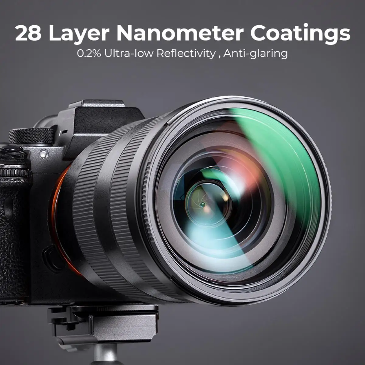 K & F Concept 67mm MCUV filtro UV 77mm 72mm 82mm revestimientos multicapa HD protección ultravioleta 37mm-127mm filtro serie NANO-X