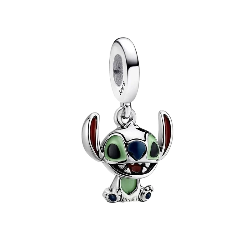 Abalorios colgantes de Winnie the Pooh de Toy Story, compatibles con pulseras y collares originales de plata, para joyería DIY, regalo para mujer