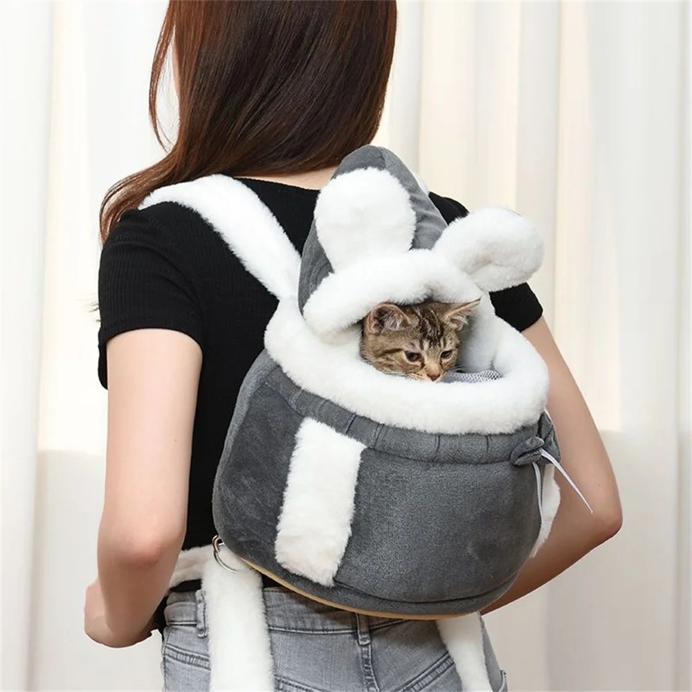 Mochila de Viaje para Perros Pequeños, Cálida para Invierno, para Chihuahua, Yorkshire, y Otros, Bolsa de Transporte para Mascotas