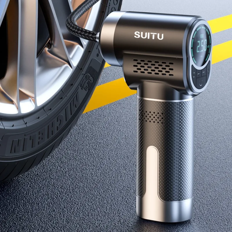 EAFC 150PSI compresor de aire inalámbrico para coche eléctrico portátil inteligente bomba de aire para neumáticos de coche motocicleta bicicleta neumático barco bola
