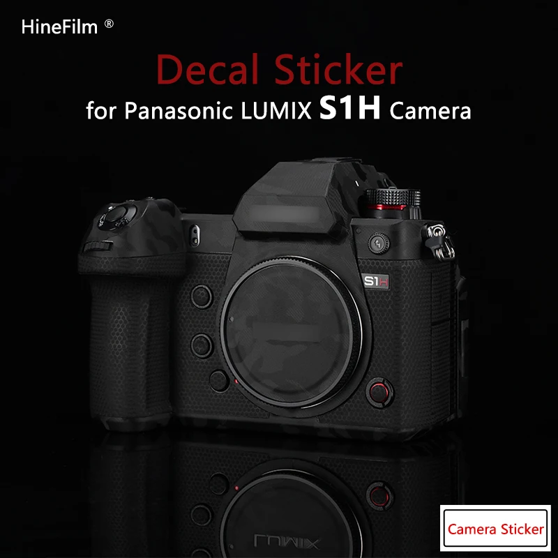 Hinefilm-pegatina para cámara Lumixs S1 H, película protectora para Panasonic Lumix S1H, Protector de cámara, pegatina de piel