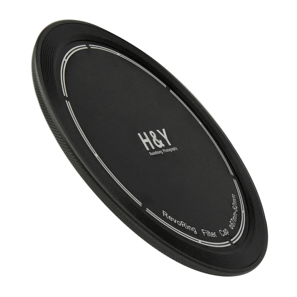 Tapa de filtro de lente de cámara serie H & Y RevoRing, tapa frontal y trasera de aluminio de 67mm, 72mm, 77mm, 82mm, 95mm, solo para filtros RevoRing