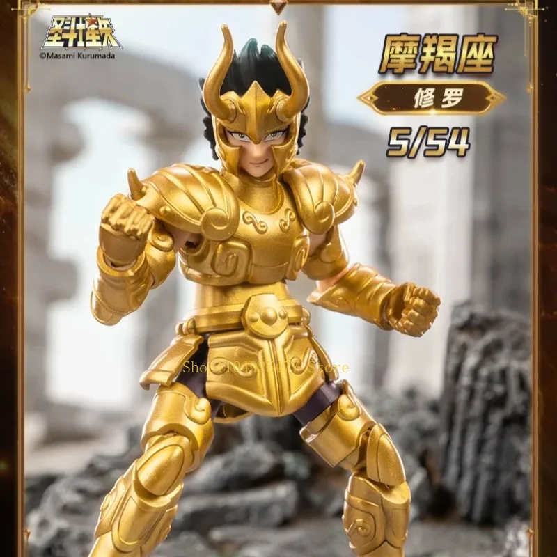 Bloques de Construcción BLOKEES Saint Seiya Gold Alolos Scorpio Shura Phoenix Andromeda, Figuras de Colección Articuladas