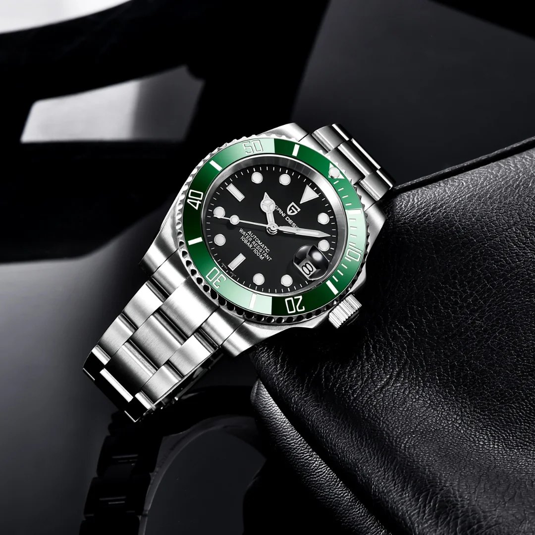 Reloj Mecánico Automático para Hombre PAGANI Design 2026, Miyota 8215, Cristal de Zafiro, 40 mm, Acero Inoxidable, Resistente al Agua