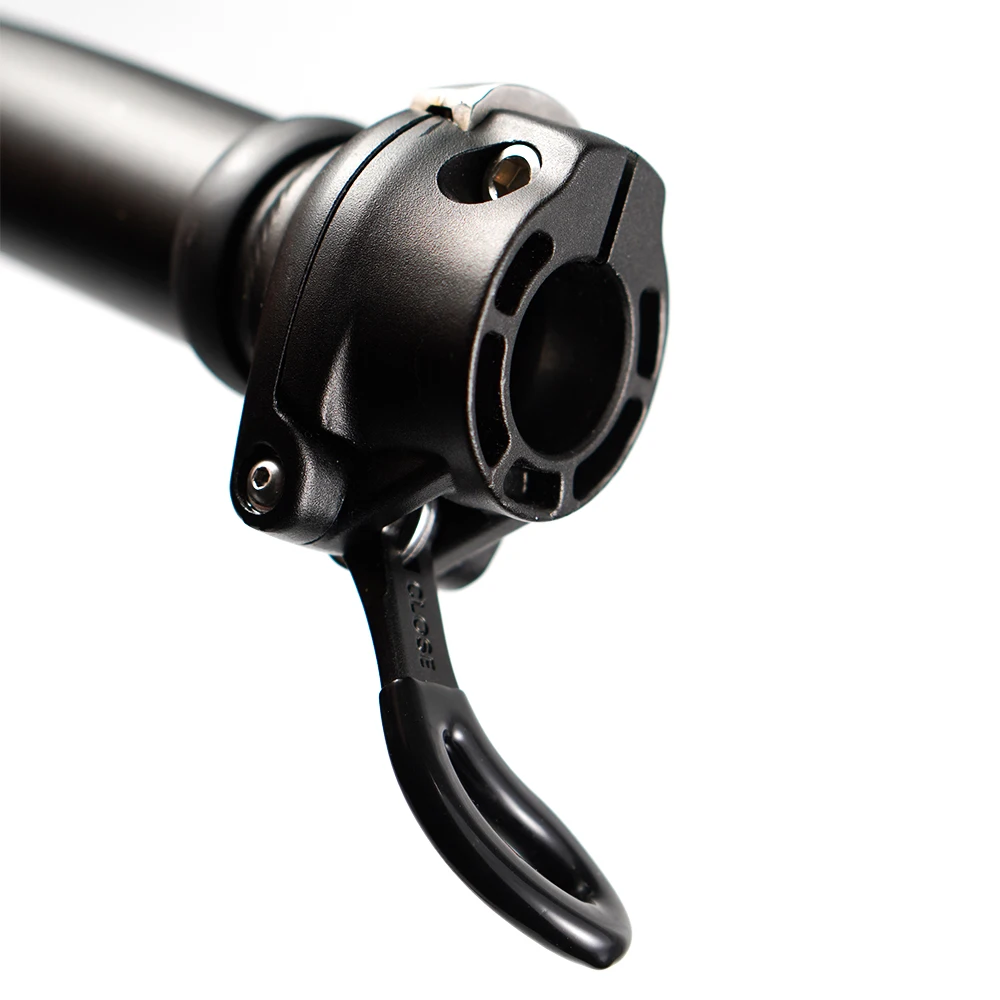 Vástago de bicicleta plegable Chooee, vástago doblado de 350mm compatible con vástago de bicicleta plegable DOHON SP8 412 de 14/16/20 pulgadas