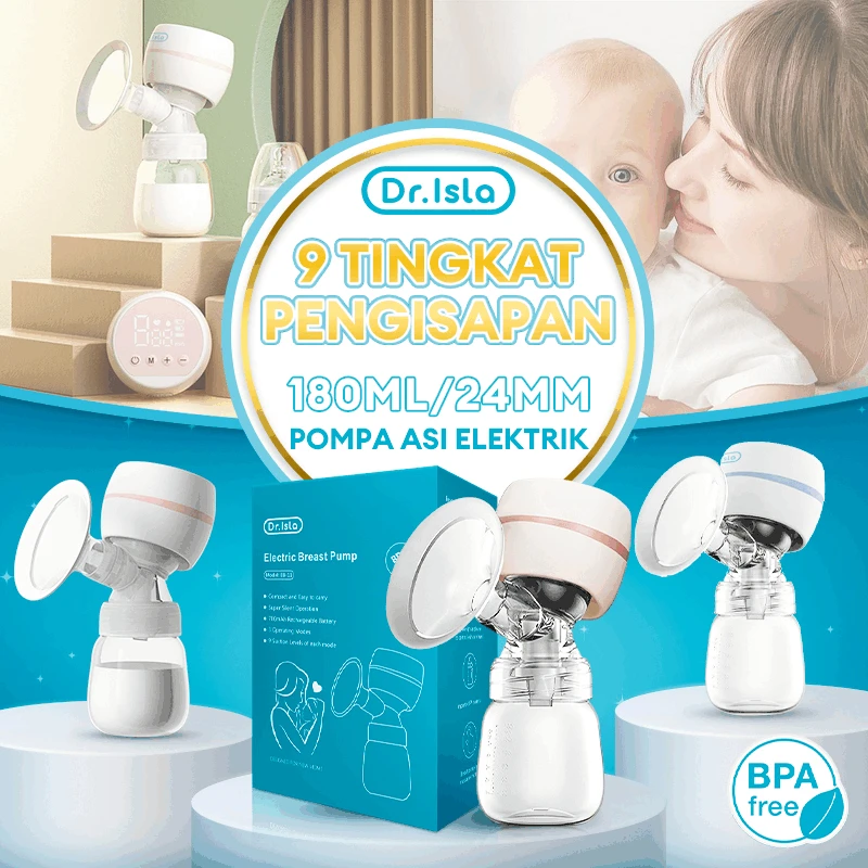 MAMIJOY Extractor de leche eléctrico portátil, extractor de leche inteligente integrado de alta succión, extractor de leche indoloro y silencioso EB11