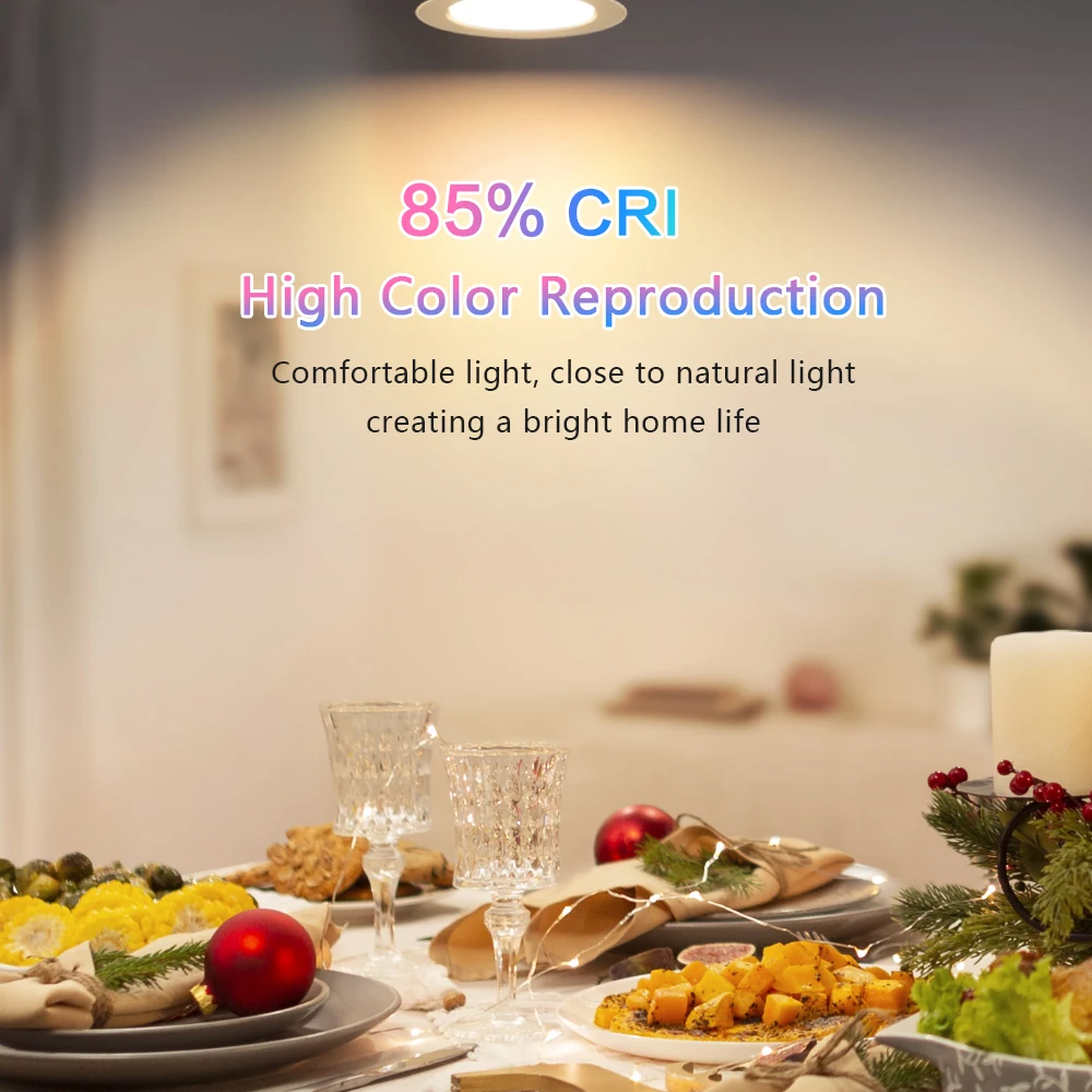 10 Uds focos LED Downlight de techo AC 220V 18W 15W 12W 9W 7W lámpara redonda empotrable Spot LED Dowm luz iluminación interior oculta