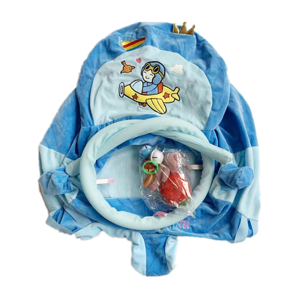 Asiento de aprendizaje infantil de dibujos animados, sofá de piel de felpa, soporte de alimentación, silla sin algodón