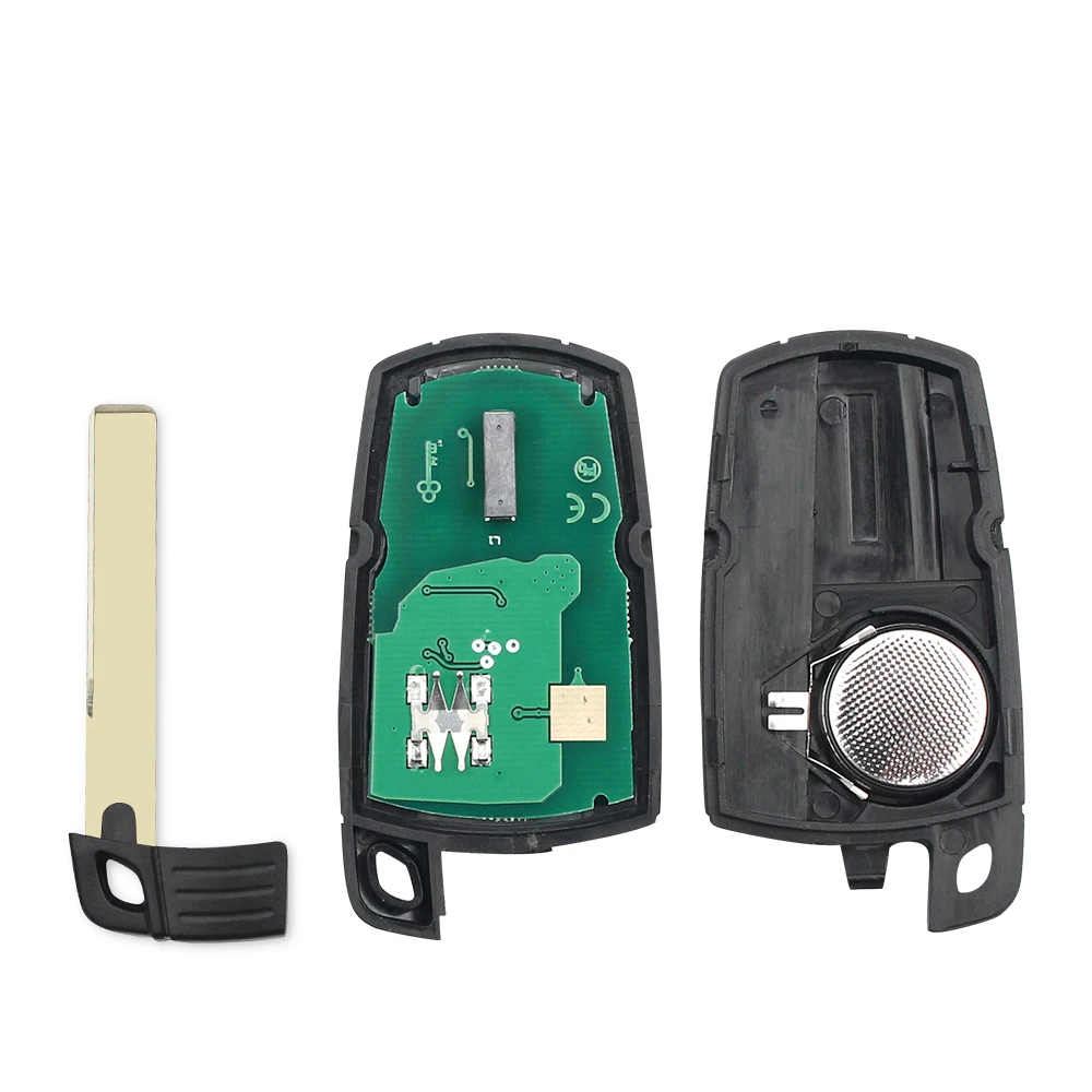 KEYYOU para BMW llave remota de coche 315Mhz /433/ 868MHz para BMW serie 1/3/5/7 CAS3 X5 X6 Z4 Control sin llave de coche ID46 PCF7953 Chip