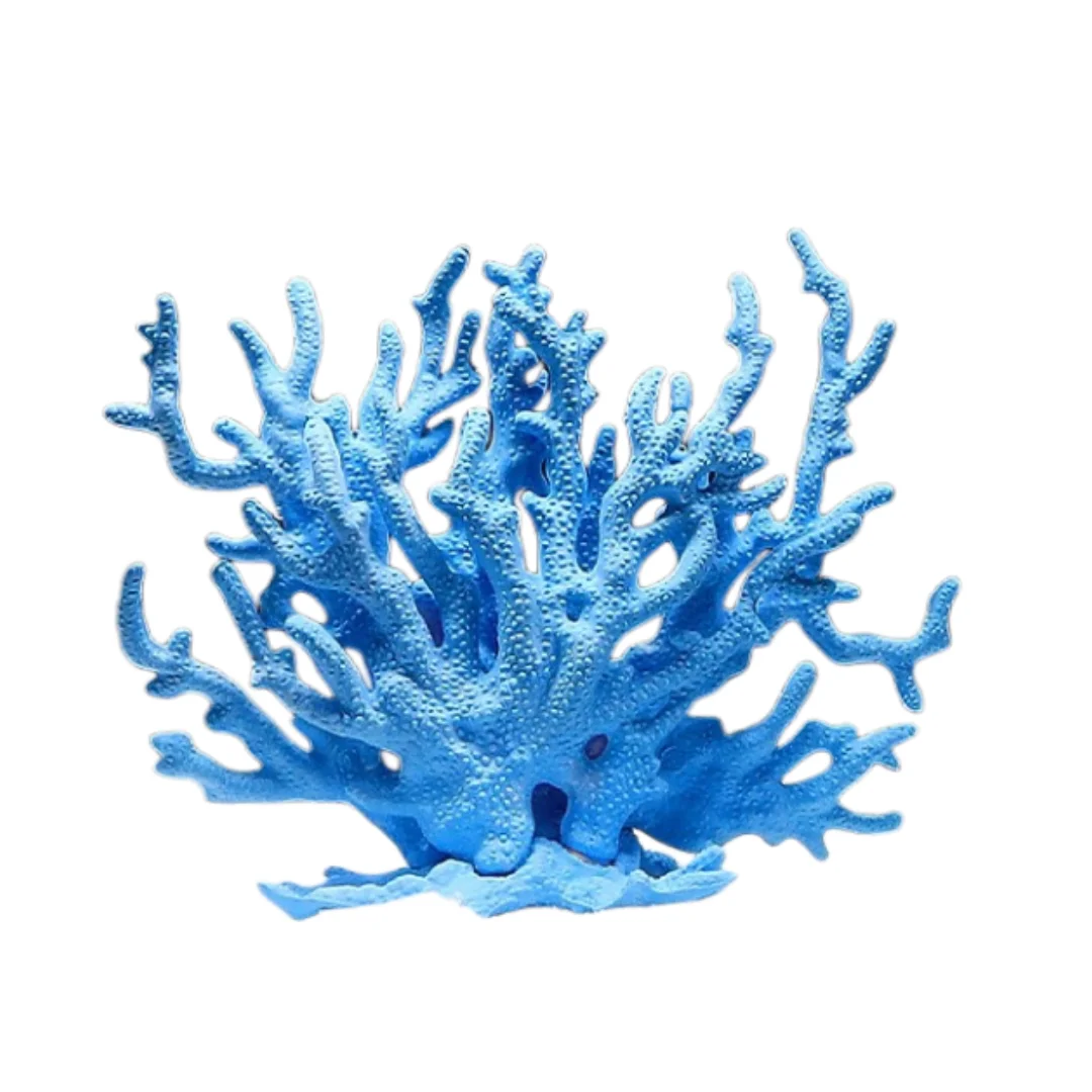 Pecera Aquascape simulación Coral planta de agua resina Coral falso decoraciones de acuario marino duro adornos de Coral muerto submarino