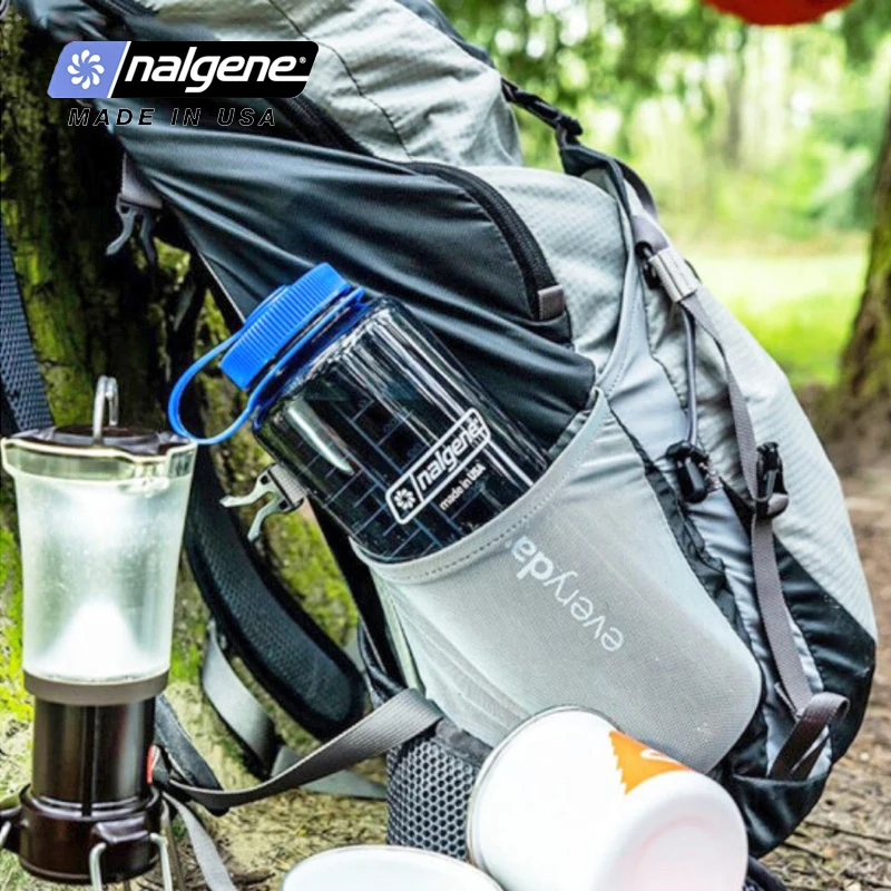 Botella de Agua Nalgene de Boca Ancha de 1500 ml, Gran Capacidad, Tritan, para Deportes al Aire Libre, 1.5 L, a Prueba de Fugas, para Camping y Senderismo, Duradera y Segura