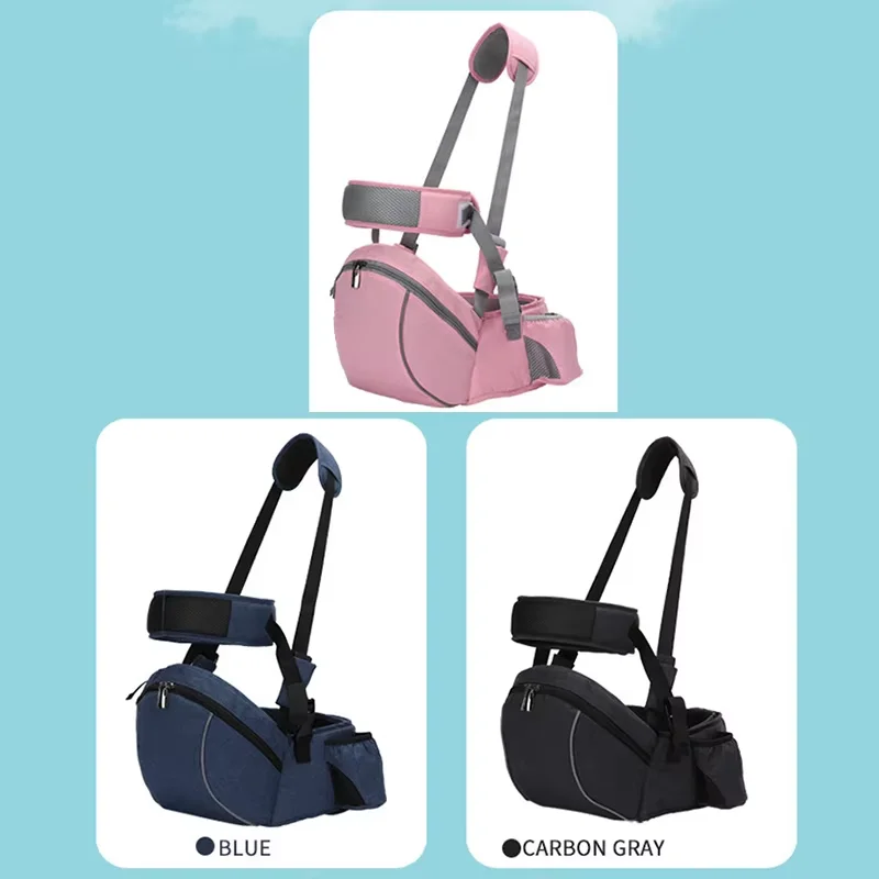 Portabebés con taburete de cintura para niños, andadores, cinturón de cintura ajustable, mochila