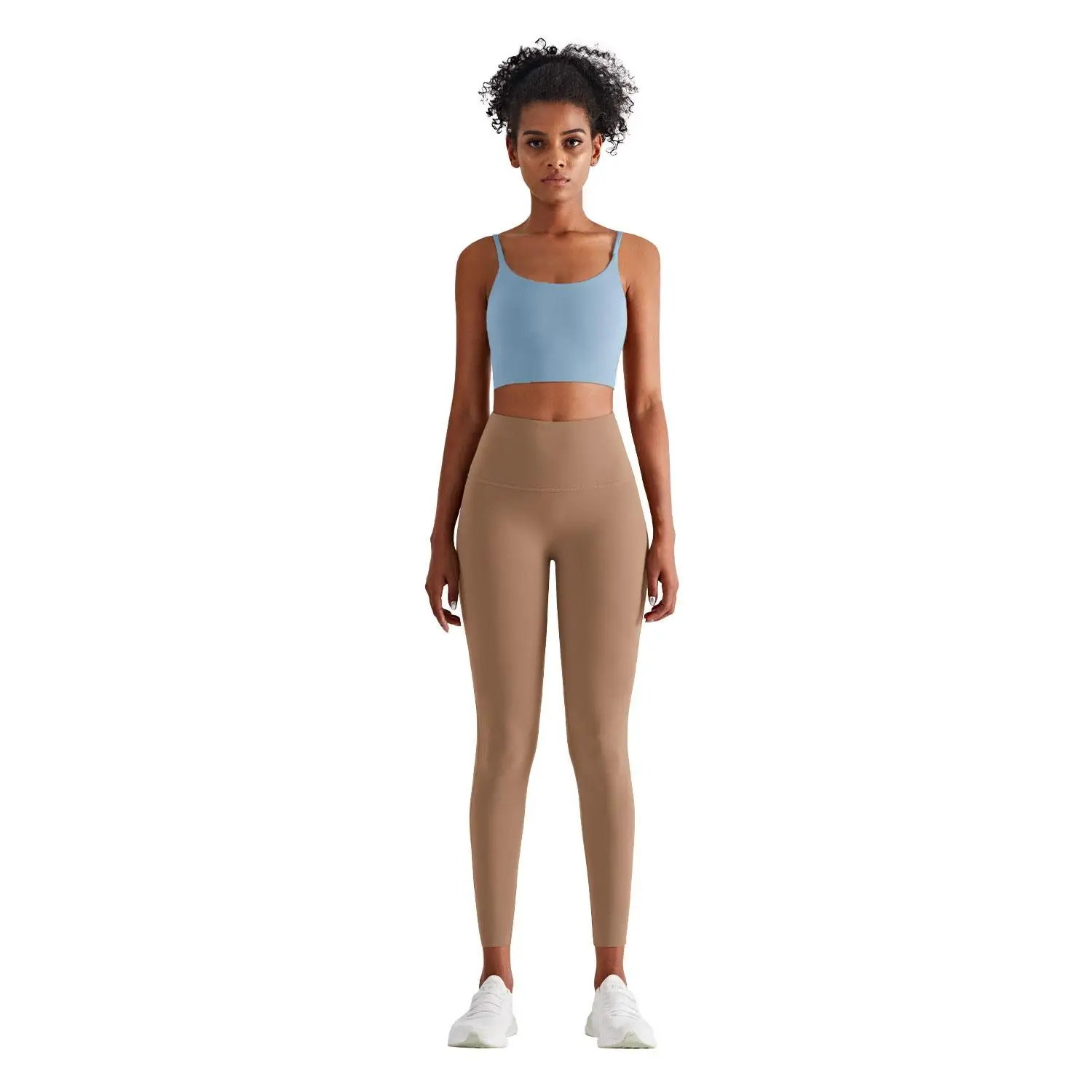 2024 nuevo tirantes de Color sólido Yoga Fitness sensación desnuda Sujetador deportivo chaleco de gimnasio chaleco transpirable de secado rápido para correr ropa de gimnasio