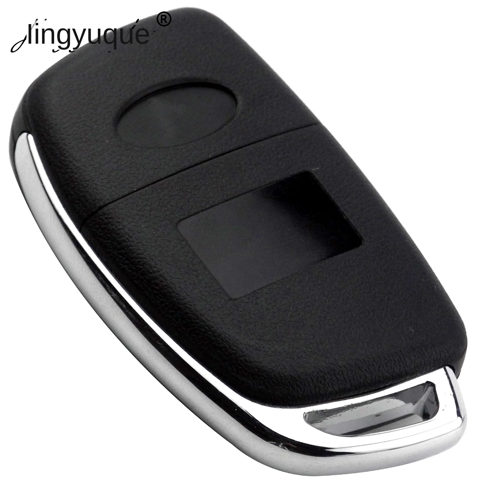 jingyuqin 10 Uds funda para llave de coche remota de 3 botones para Hyundai HB20 IX35 I45 SANTA FE Accent I40 I20 HY15/HY20/TOY40 carcasa Fob de hoja