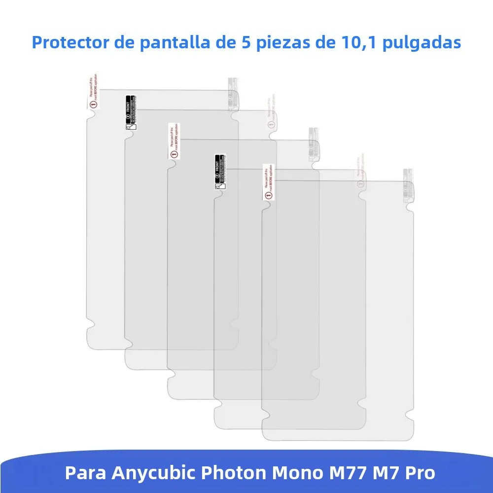 5 Unidades Película Protectora Antiarañazos para Anycubic Photon Mono M7 Pro/M7 - Accesorios de Impresoras 3D de Resina LCD