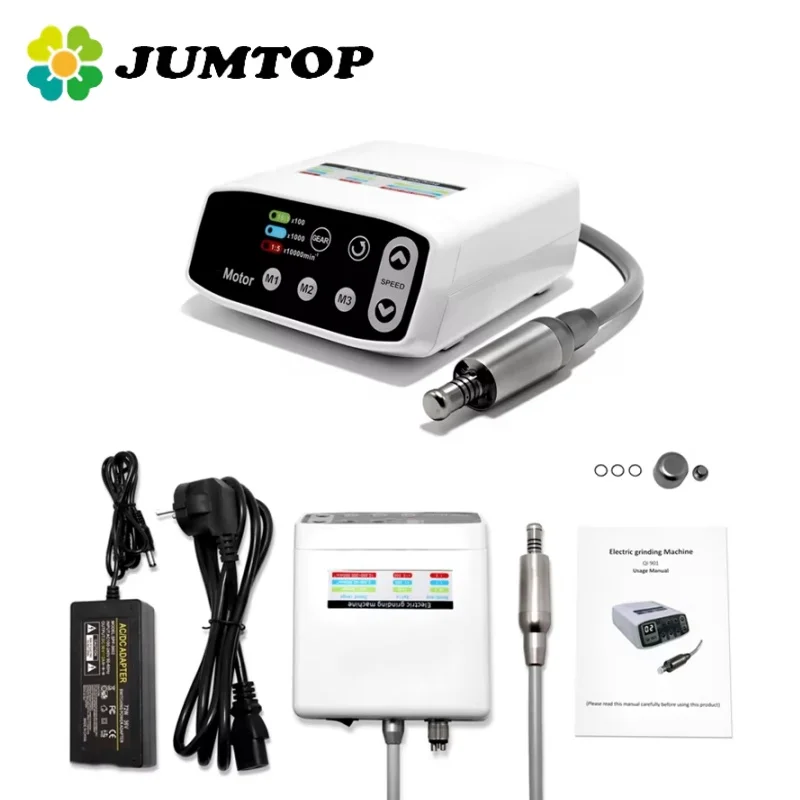 JUMTOP-Motor eléctrico Dental, micromotor LED sin escobillas para pieza de mano de baja velocidad, contraángulo 1:5 1:1 16:1