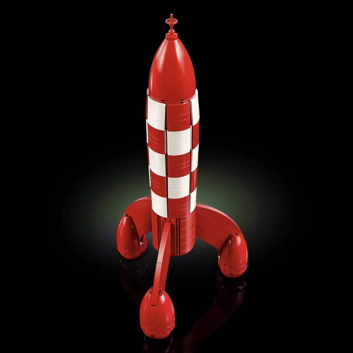 1283 Piezas, Bloques de Construcción Modelo Cohete Lunar, Ideas Creativas DIY, Juguete de Construcción de Anime, Regalos de Cumpleaños y Navidad