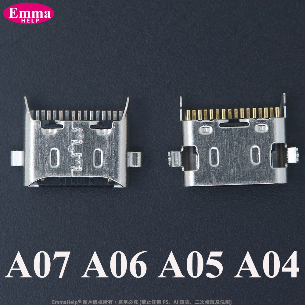 10 piezas de Conector de Carga USB para Samsung A06 A07 A05 A04 A13 A14 A15 A17 A25 A31 A50s A51 A16