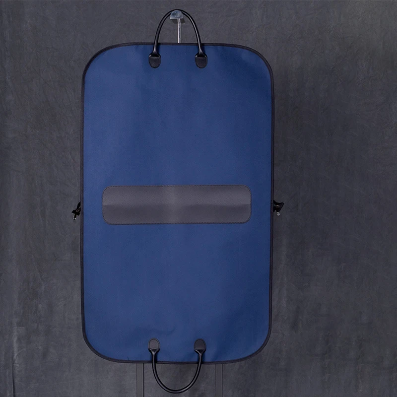 Bolsa de ropa de tela Oxford de lujo, organizador de almacenamiento de armario con cremallera para trajes, vestido, abrigo, ropa, funda de transporte, funda de viaje de negocios