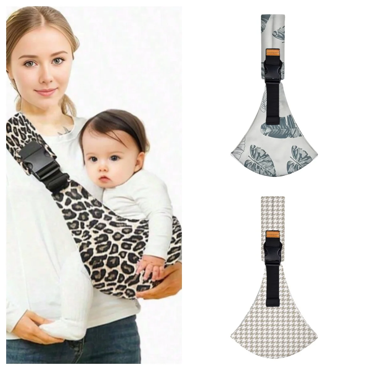 Portabebés portabebés para niños pequeños, nuevo eslinga para bebé, eslinga portátil y ligera, asiento antideslizante para la cadera, transporte de 10-30 libras