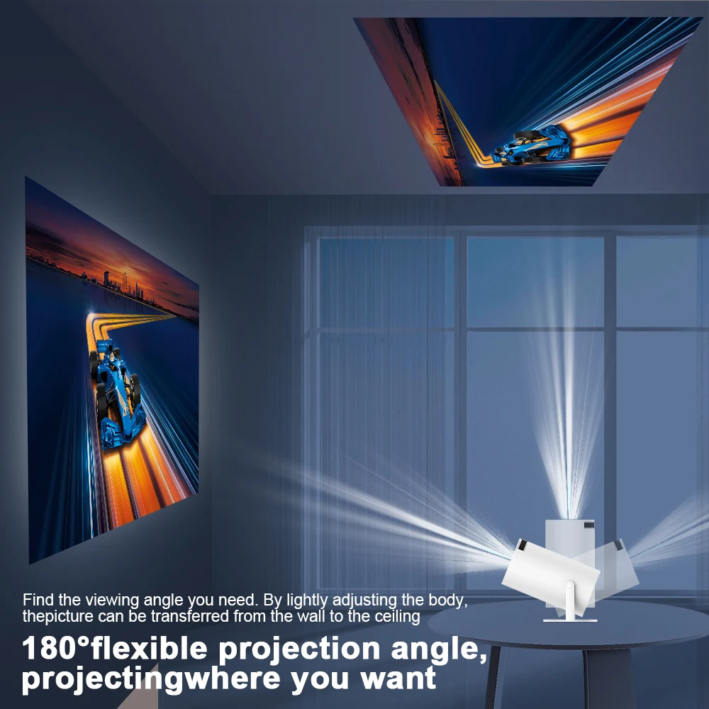 Proyector Magcubic 8K HD Android14 HY300 Pro Wifi6 290ANSI Allwinner H726 BT5.4 1080P 1280*720P Cine Portátil para Exteriores