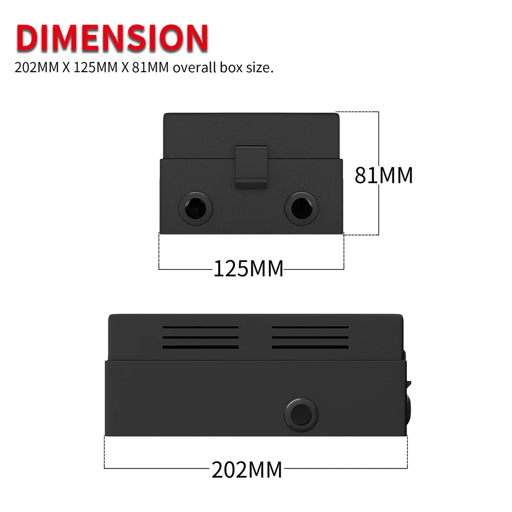 Caja de relés de coche de 10 vías, caja de fusibles de 12V, portafusibles de hoja de 15 vías para automoción marina con terminales