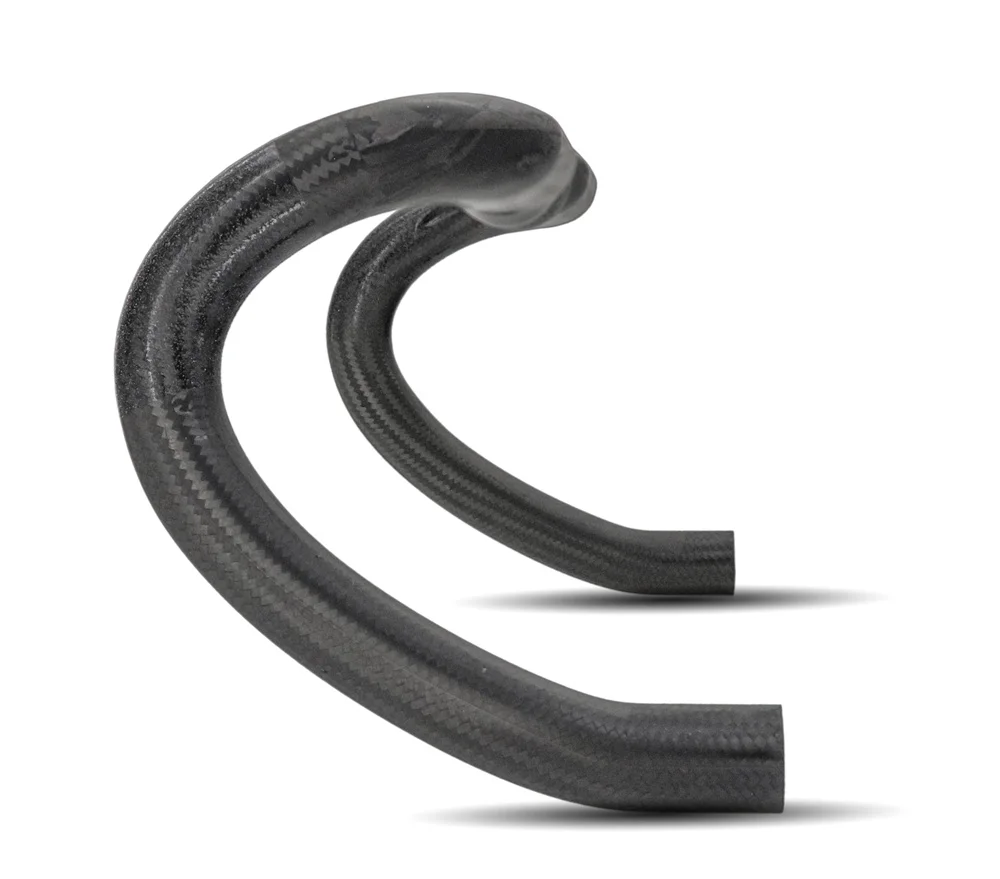Kocevlo SL-Manillar de carbono ultraligero para bicicleta de carretera, sistema de cableado interno Compatible con grava, 150mm, 31,8g