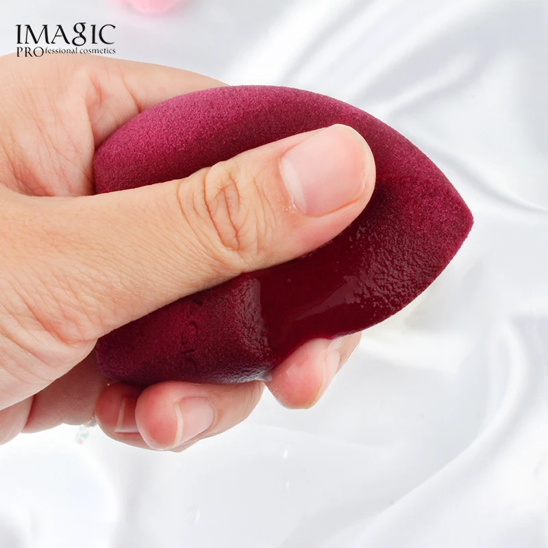 IMAGIC-Juego de esponjas para mujer, herramientas de belleza para mezclar maquillaje, base seca y húmeda en polvo, colorete, 10 unidades por Kit