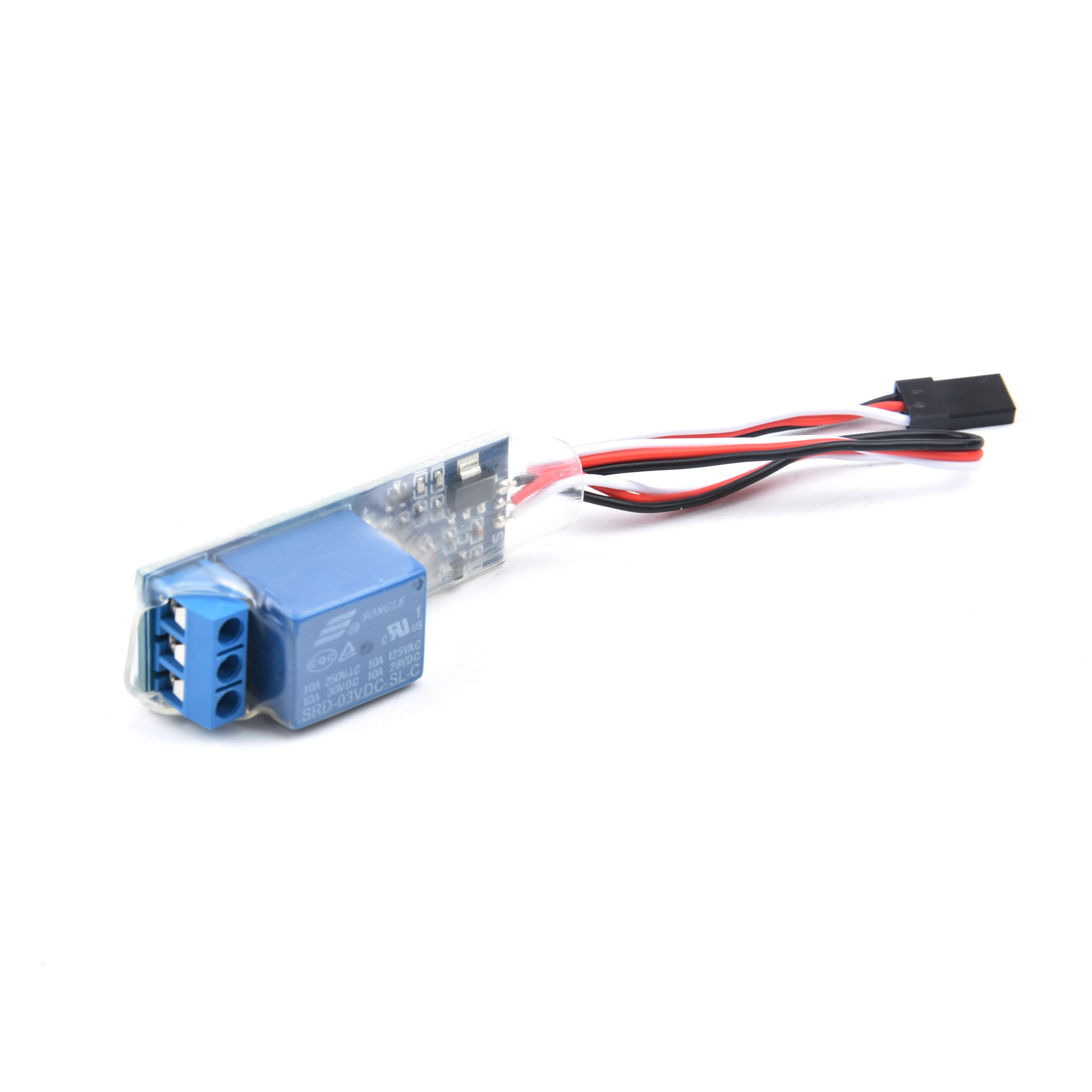 Interruptor de relé electrónico PWM para avión RC, modelo DIY, controlador de luces de navegación, interruptores de encendido y apagado Universal K1, 1/2/4 Uds.