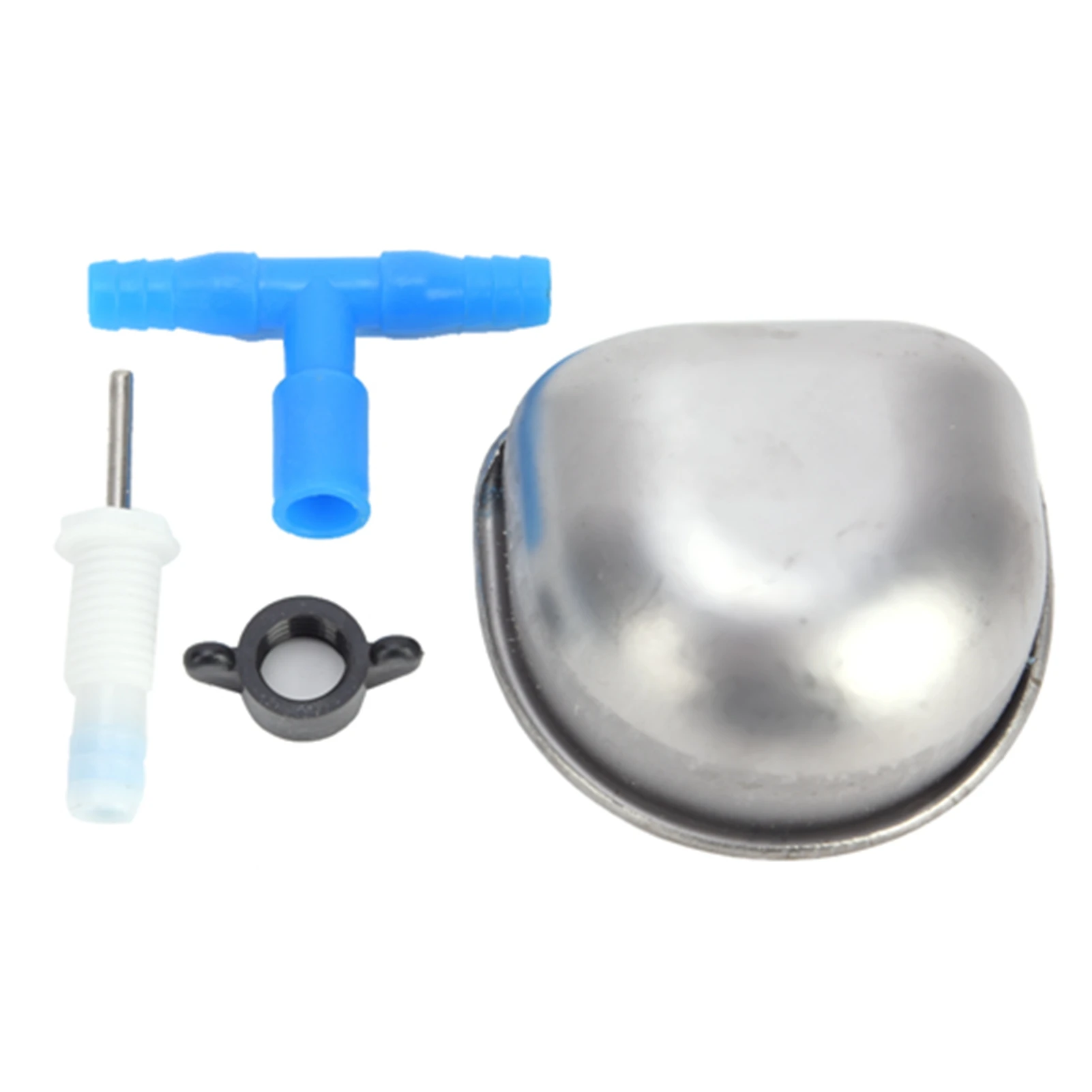 10 juegos de bebedero de conejo, cuenco de agua potable de plástico de acero inoxidable, accesorios de alimentación para conectar manguera de 7mm a 10mm