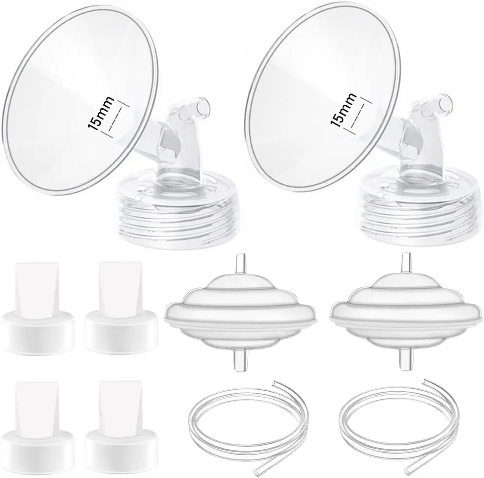 Repuestos de Bomba de Lactancia Compatibles con Spectra S1 S2, Incluyen Membrana Protectora de Reflujo y Válvula de Pico de Pato