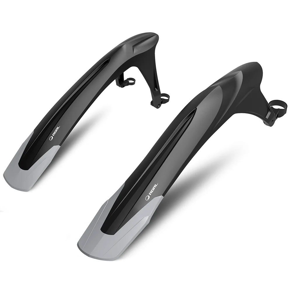 RBRL guardabarros MTB Set duradero innovador guardabarros PP plástico suave guardabarros para bicicleta de montaña alas de bicicleta 28 pulgadas accesorios de ciclismo