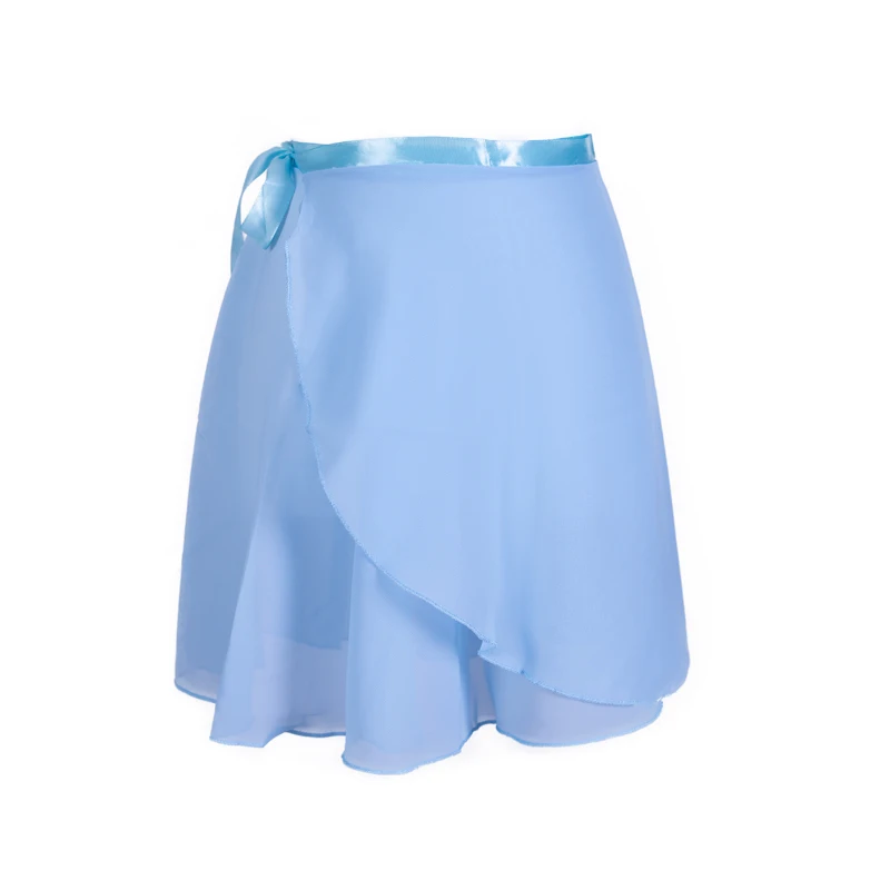 Falda de baile tutú de Ballet de gasa para adultos, falda envolvente para gimnasia para mujeres y niñas, Faldas de Ballet de entrenamiento, Faldas de baile de Ballet Юбка