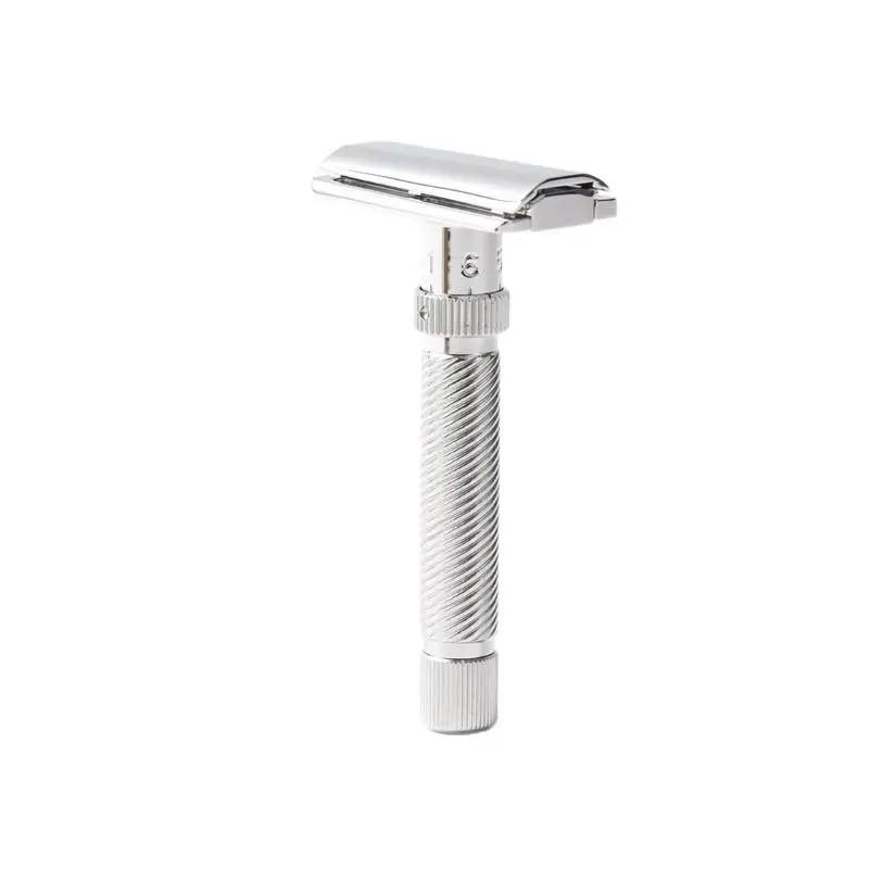 Maquinilla de afeitar de seguridad para hombre con cabeza inclinada ajustable de acero inoxidable Yaqi Ultima Slope