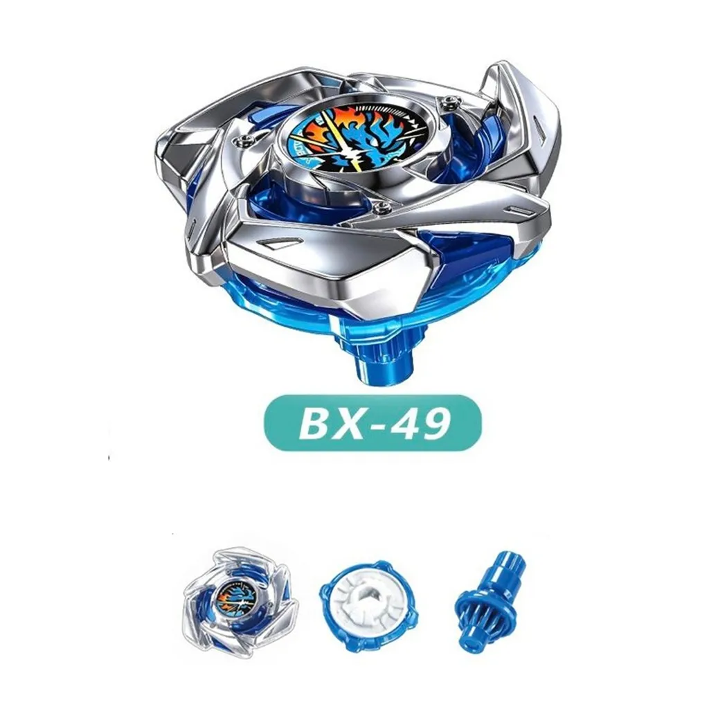 Flame BX-49 Trompos de Combate Individuales, Juguetes de Regalo sin Lanzador