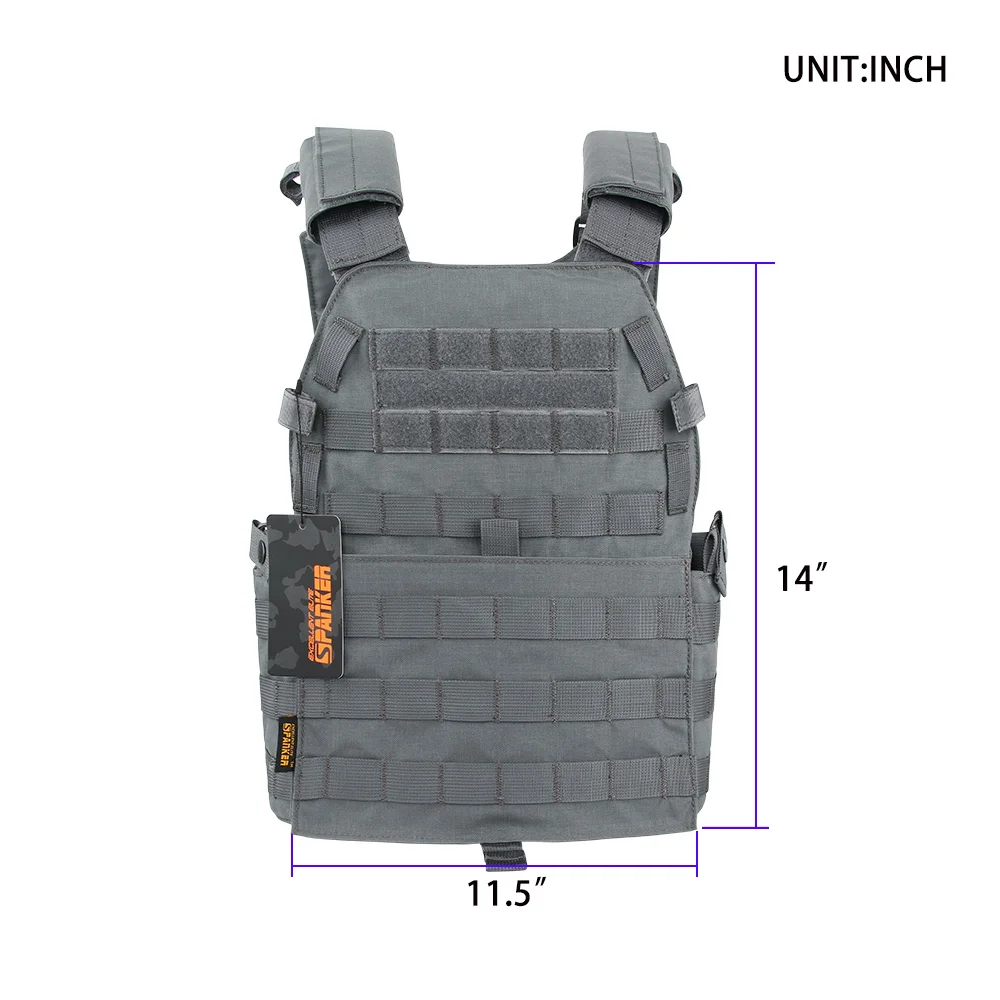 Excelente chaleco táctico ELITE SPANKER, chaleco de caza, chalecos de armadura de combate, armadura ajustable, chaleco de entrenamiento CS al aire libre