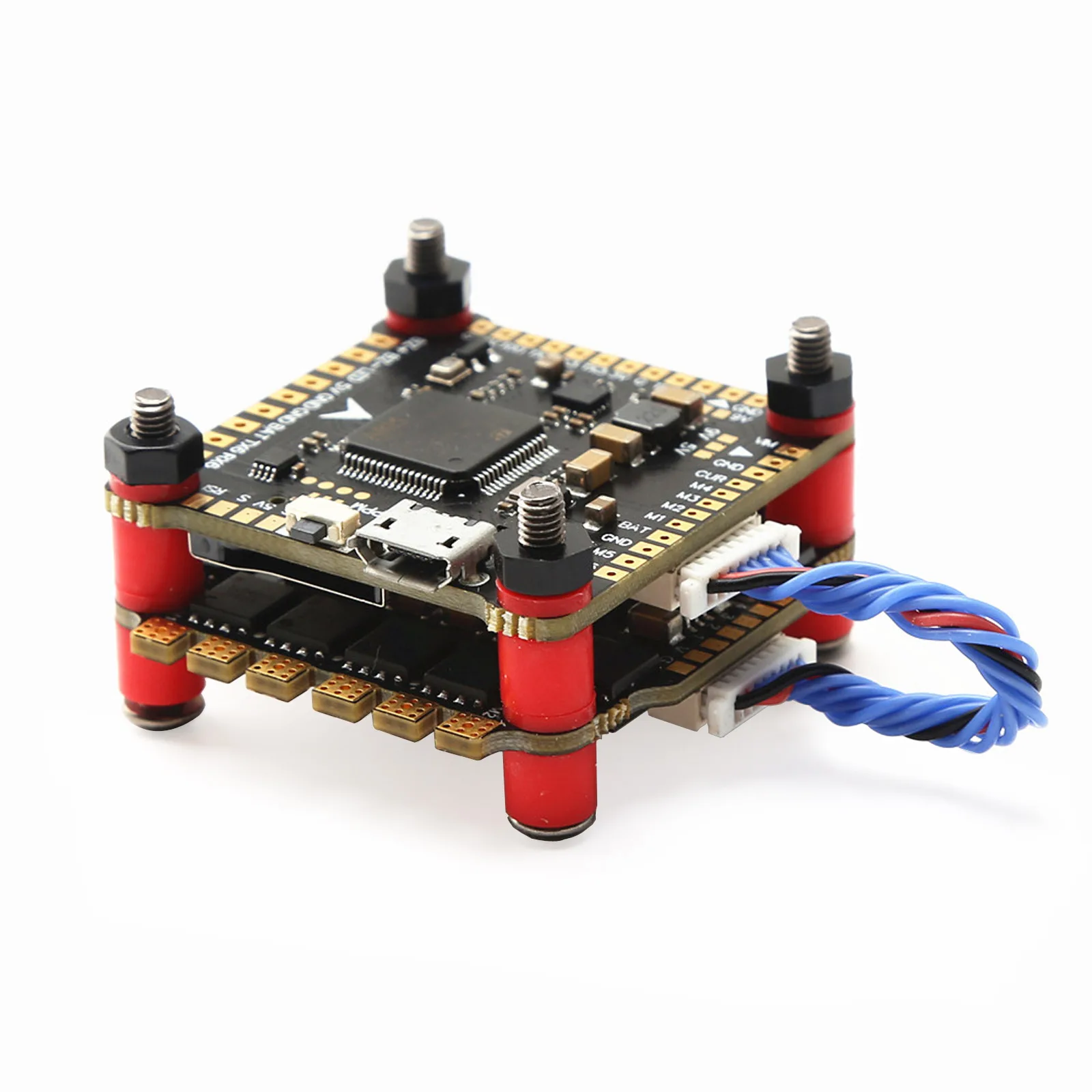 YSIDO nuevo F4 V3S PLUS Control de vuelo FC soporte BetaFlight/INAV BLS-45A/60A 4 en 1 ESC pila para RC Dron con visión en primera persona avión Quadcopter