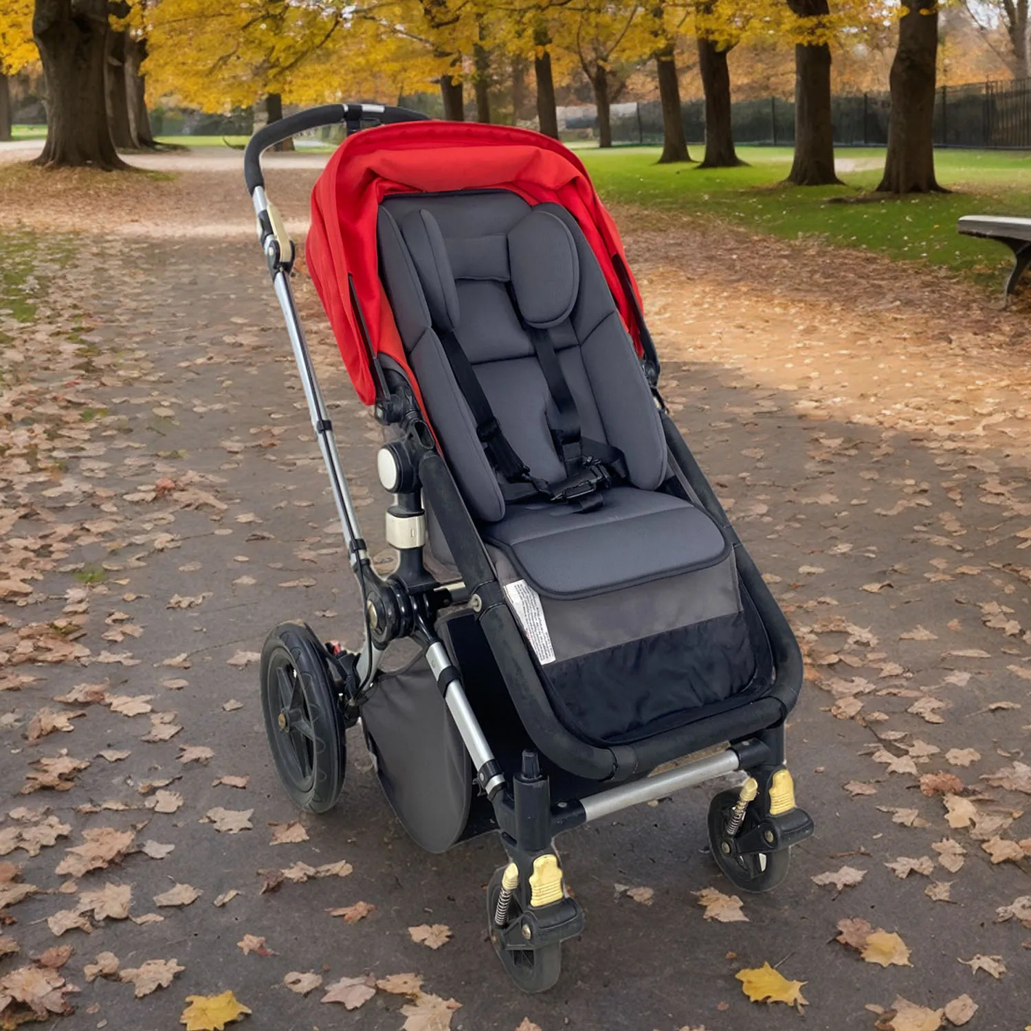 Cojín universal para asiento de cochecito de bebé, compatible con Uppababy Vista V2, V3 Cruz V2, 2 en 1, inserto cómodo para recién nacidos y niños pequeños
