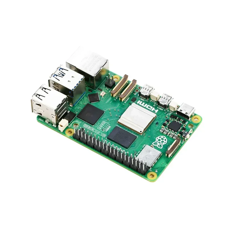BoMaSOfficial Raspberry Pi 5 Original, Computadora de Placa Única, 2GB 4GB 8GB 16GB, Cortex-A76, Linux, PCIe, Gigabit Ethernet, USB3.0, Python