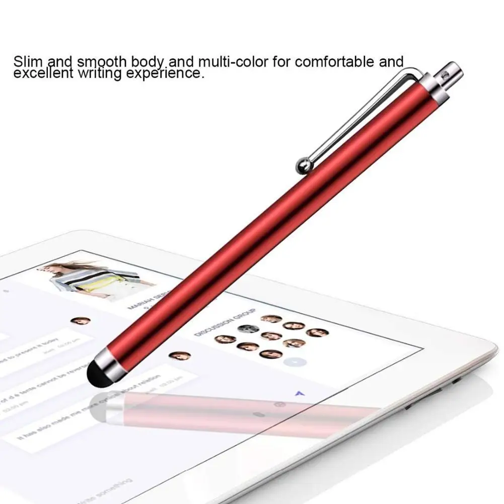1/3 Uds lápiz óptico para pantalla táctil, lápiz óptico de Metal capacitivo de pantalla táctil Universal para teléfono inteligente tableta todos los teléfonos móviles