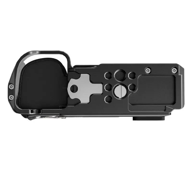 Jaula para cámara de vídeo con montaje en Zapata fría, aleación de aluminio de 1/4In y 3/8In para Sony A6500/A6400/A6300/A6100/A6000