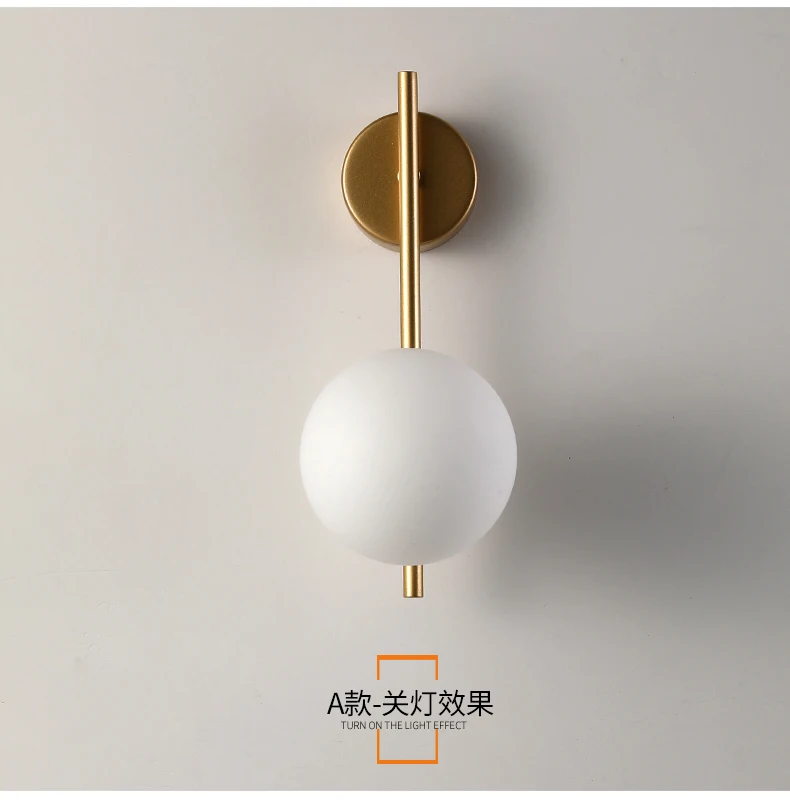 Lámpara de pared de cristal LED dorada recargable por USB con atenuación de control remoto, aplique de cabecera moderno para decoración de dormitorio y pasillo