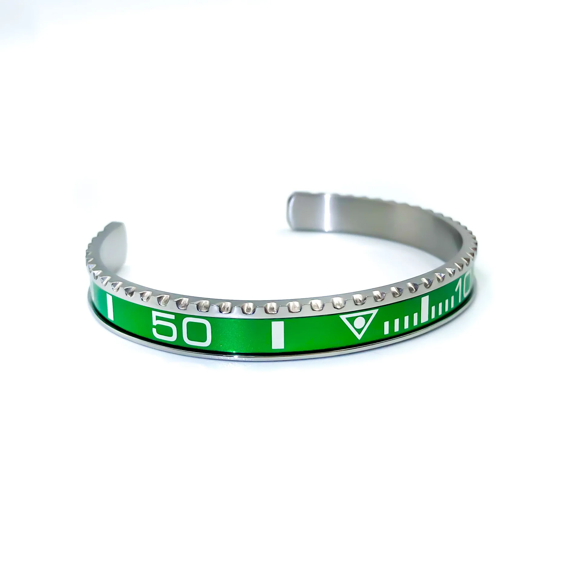 Nuevas pulseras de acero inoxidable con personalidad a la moda para hombres y mujeres, pulsera con pantalla digital de fantasma de agua para mujeres y hombres, joyería